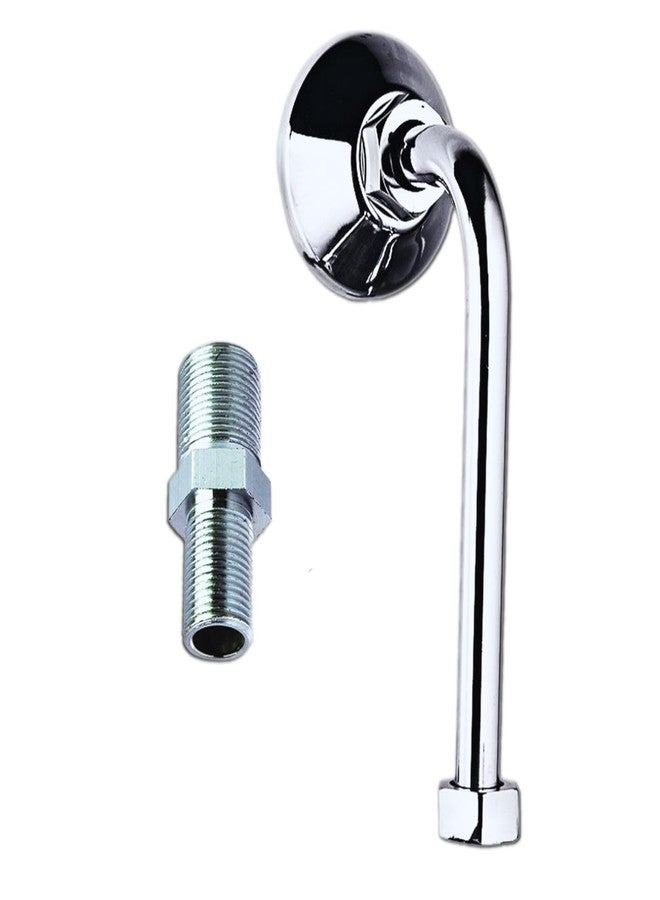PICK - UP 𝗣𝗜𝗖𝗞 𝗨𝗣 L Band For Wall Mixer With 1/2" X 3/4" Hex Nipple | Suitable For All Type of 2 In 1 And 3 In 1 Wall Mixers | Stainless Steel, Chrome. - Image 1